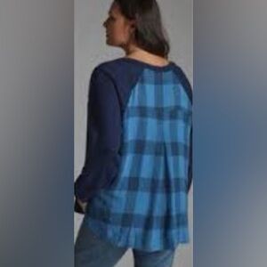 Anthropologie Pilcro V-Neck Top